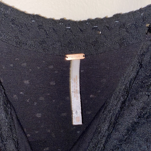 Free People Eyelet Mini Dress - Picture 5 of 7